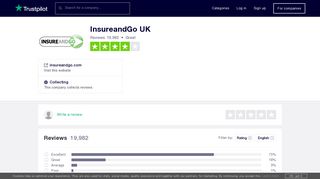 InsureandGo UK Reviews | Read Customer Service Reviews of ...