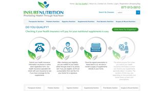 Do You Qualify? - Insure Nutrition
