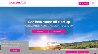 insurePink | Cheap Insurance with Pink Ribbon Foundation breast ...