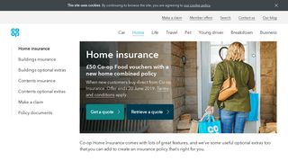 Home Insurance | Buildings & Contents Insurance Quotes | Co-op