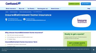 Compare Insure4retirement home insurance - Confused.com