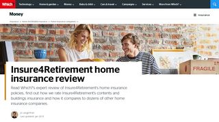 Insure4Retirement home insurance review - Which?