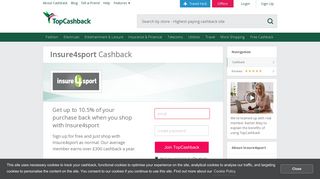 Insure4sport Discounts, Codes, Sales & Cashback - TopCashback