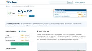 InSync EMR Reviews and Pricing - 2019 - Capterra