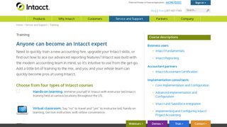 Intacct Training | Learn Intacct Accounting Software