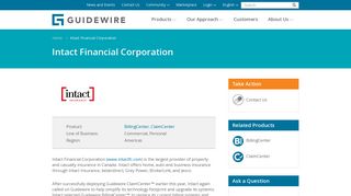 Intact Financial Corporation | Guidewire