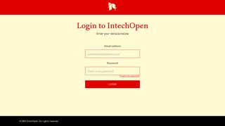 Login to IntechOpen - Login | InTech