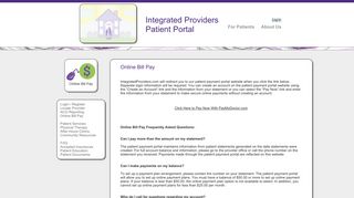 Online Bill Pay - IGP Patient Portal