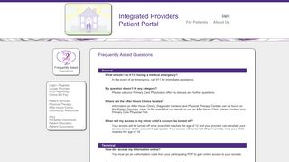 FAQ - IGP Patient Portal