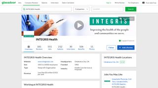 Working at INTEGRIS Health | Glassdoor