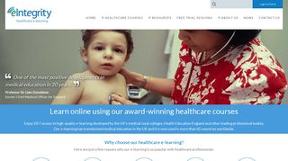 Home - eIntegrity | Award-winning online healthcare courses
