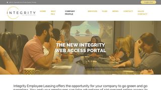 Integrity Web Access Portal - Integrity Employee Leasing