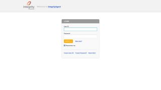 IntegrityAgent - Login