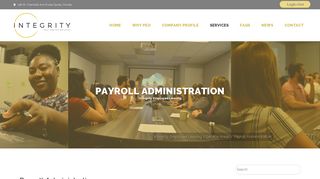 Payroll - Learn More About Our Our Employee Payroll Services | Integrity