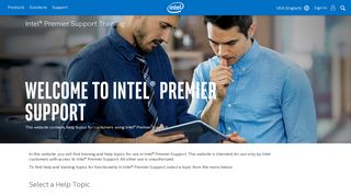 Welcome to Intel® Premier Support (IPS)
