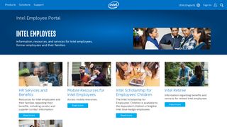 Intel Employee Portal