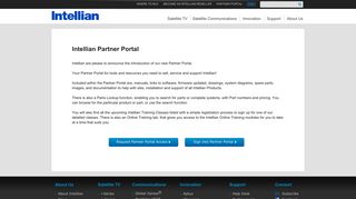 Intellian Partner Portal