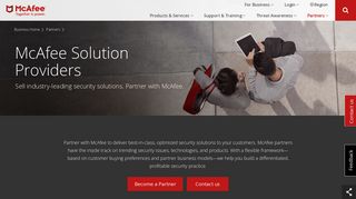 McAfee Solution Providers | McAfee Partner Program