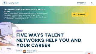 Five Ways Talent Networks Help You and Your Career - SmashFly Blog