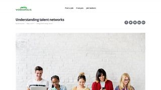 Understanding talent networks - Workopolis Hiring
