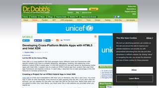 Developing Cross-Platform Mobile Apps with HTML5 and Intel XDK ...