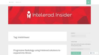 InteleViewer – Intelerad Insider