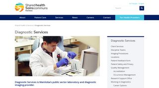 intelex | Diagnostic Services Manitoba