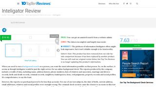 Inteligator Review - Pros, Cons and Verdict - Top Ten Reviews