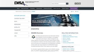 DISA | Defense Information Assurance Security Accreditation Working ...