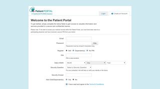 Login - InteliChart Patient Portal