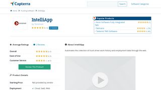 IntelliApp Reviews and Pricing - 2019 - Capterra