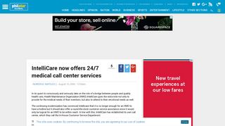 IntelliCare now offers 24/7 medical call center services | Philstar.com