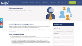 Client management for financial advisers - Intelliflo