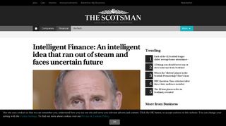 Intelligent Finance: An intelligent idea that ran out of steam and faces ...