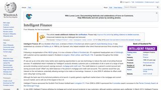 Intelligent Finance - Wikipedia