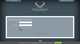 Login Required - Essendon Country Club :: Essendon ... - intelligentgolf