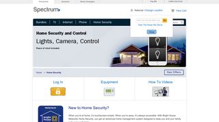 Bright House: Home Security and Control | Spectrum
