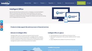 Financial and mortgage adviser software CRM and back office - Intelliflo