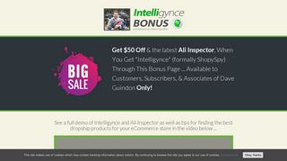 Intelligynce – Private Discount — Ali Inspector