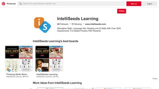 IntelliSeeds Learning (intelliseeds) on Pinterest
