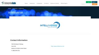 Intelliverse - Company Details - Enterprise Guide
