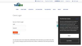 Client Login | Tax911.com, Inc.