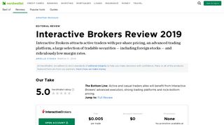Interactive Brokers Review 2019 - NerdWallet