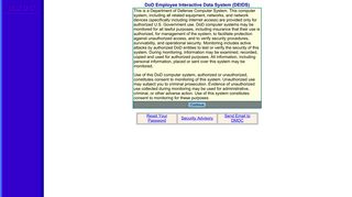 DoD Employee Interactive Data System (DEIDS) - DMDC
