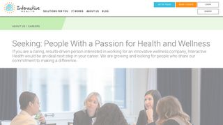Careers - Interactive Health