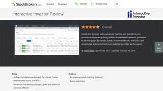 Interactive Investor Review - UK.StockBrokers.com - UK Share Dealing
