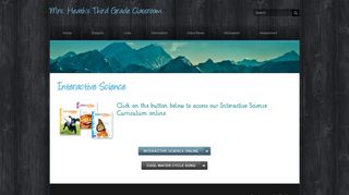 Interactive Science Student Login - Mrs. Heath's Third Grade Classroom