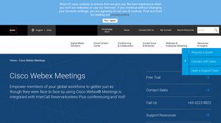Cisco Webex Meetings | West Unified Communications