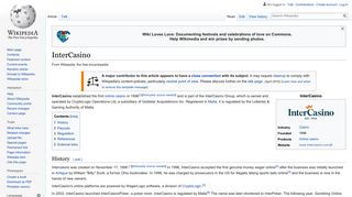 InterCasino - Wikipedia