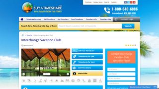 Interchange Vacation Club Timeshares For Sale and Rent